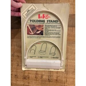 Vintage 1989 LoRan Folding Stand Chart, Graph, Book Holder for Needlework NEW